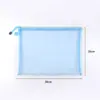 Bolsa de Armazenamento de Malha Transparente, Simples, Grande Capacidade, Portátil, para Armazenar Amostras de Produtos de Skincare, Necessaire, Mini Bolsa de Armazenamento