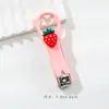 Lindas Minilimas de Uñas Macaron, Lima de Uñas Portátil de Viaje para el Hogar, Tijeras Creativas de Manicura y Corte de Uñas de Dibujos Animados