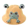 Gorro para Bebé 2023 Primavera y Otoño Sombrero de Pescador Rana para Niños Sombrero de Cubo Delgado Sombrero Lindo con Protección Solar para Niños