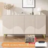 Aparador de pizarra estilo italiano, mueble de almacenamiento moderno minimalista para sala de estar, armario de cocina de lujo ligero, mueble de almacenamiento de té y vino montado en la pared