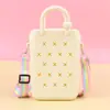 Fabricante de Bolsas de Silicona, Monedero de Pared que Cambia de Color, Bolso Cruzado para Niños, Bolso para Teléfono Móvil al por Mayor, Bolso de Mano para Mujer, Bolsa de Almacenamiento para Playa