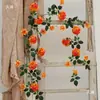 Decoración de Pared de Flores de Hortensia Artificial para Puertas, Arreglo Floral Atmosférico, Cascada de Flores Falsas de Lujo Ligero para Paisajismo, Hojas Verdes Artificiales