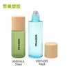 Frasco Redondo com Rolo de 20ml30ml Personalizado de Plástico para Perfume Frasco Rolo para Óleo Essencial Material de Embalagem Cosmética