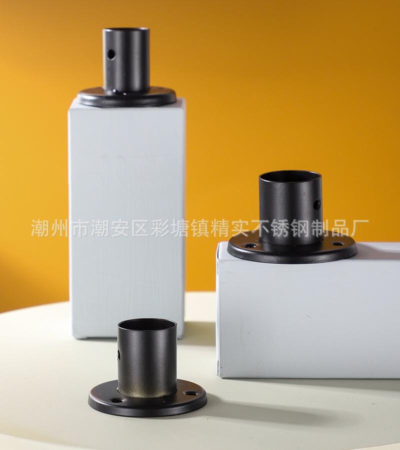 ZS-HLB-FLZ高脚法兰座（哑光黑）2.jpg