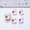 Celebridad de Internet Conejo Caramelo de Palo Dibujos Animados Decoraciones para Uñas 3D Lindo Helado Lazo Caramelo de Palo Accesorios para Uñas
