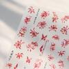 Pegatinas para Uñas Ironstone Estilo Antiguo Sinfonía de Flores M796 Nuevo Estilo Chino Estilo Nacional Flores Caligrafía Sello Pegatinas para Uñas
