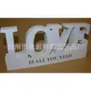 Adornos de Letras de Amor Combinación de Letras de Madera