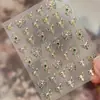 Yitu Yitu Bronce Perla Patrón Estilo Nacional Pegatinas para Uñas Exquisitas Retro Estilo Chino Pegatinas Decorativas Yt7072
