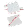 Accesorios para Máquina de Soldar Tubo de Potencia IGBT Lámina de Cerámica Blanca Sin Agujeros Disipador de Calor Junta Aislante Conductividad Térmica con Agujeros