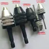 Acessórios para Mandril de Broca Elétrica 0,3-6,5 mini mandril de três castanhas ajustável grampo multifuncional com haste de conexão hexagonal grampo de troca rápida