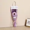 Ramo de puesto venta al por mayor ramo de propuesta muñeca ramo de regalo lindo caricatura gato kt gypsophila regalo creativo flor portátil