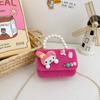 Bolsas Infantis Atacado Bolsa Transversal Urso Morango Bolsa de Ombro My Melody Bolsa Transversal Princesa para Meninas Fofa e Divertida
