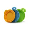 Tapas de Silicona para Conservación de Alimentos al por Mayor, Tapas para Latas de Snacks para Mascotas, Tapas Selladoras Universales Multifuncionales, Tapas de Silicona para Conservación