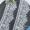 17 anos de experiência na fabricação de acabamento de renda para cílios; 100% nylon, não elástico, adequado para lingerie, roupas de casa e bainha de saia; acessório de acabamento em renda ondulada