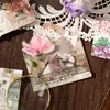Set de Pequeños Sobres Retro Yanji - Serie Islas Fragmentadas Material para Diario Vintage DIY Papel de Carta Decorativo