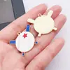 Accesorios de Aleación Esmaltada para Manualidades Colgante Ropa Deportiva Zapatos Bate de Béisbol Llavero Hecho a Mano Pendientes Colgante de Joyería