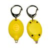 Accesorios de llavero luminosos de plástico transfronterizo Lámpara llavero LED mini portátil promocional con logo Colgante de lámpara UV