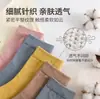 Meias femininas de algodão respiráveis para todas as estações, na altura da panturrilha, cor sólida, meias coloridas tipo doce atacado, meias femininas em alta no TikTok, estilo macaron