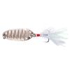 Cebo Luya de metal plano con boca de caballo y lentejuelas, boca amartillada, pez negro, perca blanca, cebo duro, cebo falso, productos de equipo de pesca