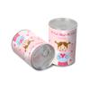 Tapa fácil de tirar tarro de regalo boca de caballo impreso tarro de dulces día del niño tubo de almacenamiento nuevo regalo enlatado transfronterizo