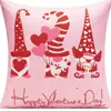 Funda de Almohada Corazón de Amor Estilo Nuevo Día de San Valentín Transfronteriza para Hogar, Sala de Estar, Coche, Boda, Funda de Cojín Amazon