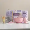 Tazón de matcha estilo japonés con flor de cerezo, juego de té matcha, utensilios para la preparación del té de la dinastía Song, kit DIY para latte de matcha
