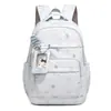 Mochila Versátil Estilo Coreano para Estudiantes, Estilo Dulce, Gran Capacidad, Bolso Escolar con Múltiples Compartimentos, Mochila para Escuela Secundaria y Secundaria Inferior, Alto Valor Estético, Venta al por Mayor