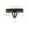 60 protectores de parachoques con hebilla para Jeep Wrangler, Chrysler y Ford.