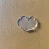 Chaveiro Pingente Acrílico Artesanal de Furo Único 5mm DIY Espesso Material Cultural e Criativo para Caligrafia