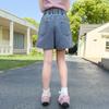 Saia-Shorts Jeans de Verão para Meninas Roupas Infantis 2025 Novos Shorts Jeans da Moda para Crianças Maiores Roupa Exterior Infantil Hot Pants Jeans da Moda