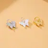 Prata Esterlina S925 Vazado Sólido Borboleta Pequena Feito à Mão DIY Pulseira de Corda Trançada Pingente Colar Acessórios de Joia Material