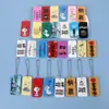 Llavero Acrílico Creativo Personalizado Deseo Bendición Dibujos Animados Colgante Pequeño Decoración de Soporte Accesorios DIY