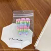 Ins Coreano Nuevo Clip de BB de Cuadros de Colores Puntos Gotas de Agua Pasador Dulce y Lindo Clip para Flequillo Clip Lateral Accesorios para el Cabello
