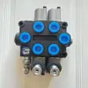 102 Válvula Multivía Reforzada Nueva Válvula de Control Direccional Manual Bidireccional Control Hidráulico Válvula Hidráulica Distribuidor de Cilindro 112
