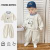 Conjunto de Sudadera para Bebé para Primavera y Otoño, Tops para Niños Pequeños, Ropa de Otoño para Niños, Conjunto de Dos Piezas para Bebés Pequeños en Otoño