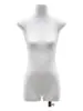 Loja de roupas modelo magra de seios pequenos adereço expositor de roupas femininas suporte de exibição ornamento de pendurar de peito plano manequim de torso de mão cabide de roupas