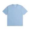 Camisetas Personalizadas para Uniformes de Clase 230g Algodón Puro Cuello Redondo Camisetas Estampadas Ropa de Trabajo Procesamiento Logo Estampado Camisetas Publicitarias Manga Corta