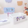 Caja de Almacenamiento de Escritorio Labubu Caja Plegable para Artículos Varios Oficina Estudiante Dormitorio Portalápices Caja de Almacenamiento Estante de Almacenamiento