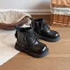 Botas Martin para Niños 2026 Otoño/Invierno Nuevas Botas Estilo Coreano para Niños Medianos y Grandes Botines para Niñas Primavera/Otoño Botas de Una Sola Capa para Niños