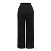 Calça Casual de Pernas Retas Estilo Hip-Hop Europeu e Americano para Mulheres, Verão 2026, Tamanho Europeu, Caimento Solto, Cor Sólida, Perna Larga, Tendência, Versátil, Calça Longa