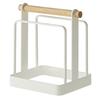 Estante para Tabla de Cortar de Hierro Estilo Japonés Directo de Fábrica Hogar Cocina Pequeña Acabado Tabla de Cortar Tabla de Cortar Estante de Almacenamiento para Escurrir