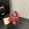 Moda Primavera 2026 Bolsas Fashion Fofas Redondas de Renda Bolsa de Mão para Bebê Cor Sólida Mini Bolsa Transversal para Crianças