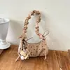 Bolso de Mano Plegado Elegante de Alto Valor 2026 Nueva Moda Versátil para el Trabajo, el Trayecto Diario, Hombro Único, Bolso Tote Pequeño