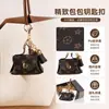 La mejor opción de regalo para mujeres: Bolsa pequeña para monedas de cuero PU de otoño e invierno, bolsa para auriculares, llavero, en stock para entrega rápida, perfecta para el Día del Maestro