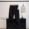 Calça Cargo Funcional Plissada com Cordão e Cintura Elástica Estilo Montanha Unissex para Uso Externo Calça Casual para Caminhada 13252