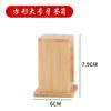 Wooden toothpick box creative toothpick holder bamboo solid wood toothpick barrel square round toothpick box manufacturers wholesale