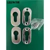 Cerradura de Tubo para Puerta de Fuego Estándar Europeo, Cerradura de Pozuelo, Accesorios para Cerradura de Puerta Interior, Llave de Tuerca Cuadrada Personalizada de Acero Inoxidable