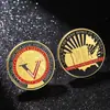 Moeda Militar Americana Medalha Memorial Freer Vencedor Moeda Comemorativa Militar Moeda de Ouro Moeda de Prata Moeda Comemorativa Pintada Atacado