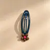 Pinza para el Cabello Elegante y de Lujo Estilo Coreano para Mujer, Elegante Pinza de Flor de Gasa para Moño, Versátil Malla Pinza para el Cabello Accesorio para el Cabello