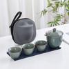 Juego de Té de Viaje Ruyao Tetera para el Hogar Tetera Rápida Una Tetera Cuatro Tazas Regalos para Eventos de Negocios Bancarios de la Empresa